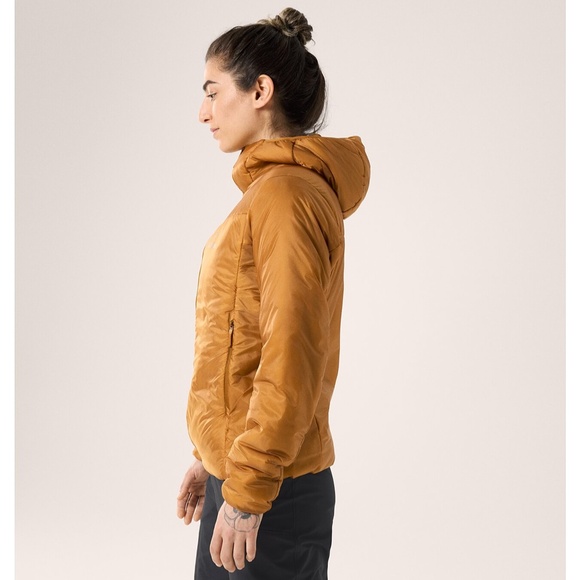 🌞 Arc'teryx Yellow Jacket W Small 🌻 WS Nuclei 💛 Yukon Midlayer NWT - Picture 4 of 12